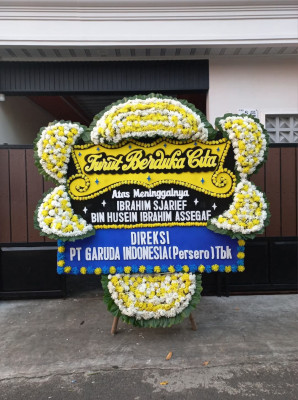 Papan Bunga Duka di Sanggau Ledo